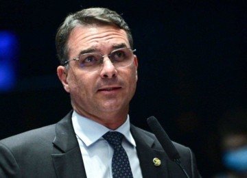 O senador Flávio Bolsonaro (PL-RJ) alfinetou Moraes -  (crédito: PlatôBR)