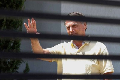  O ex-presidente Jair Bolsonaro é acusado pela Procuradoria-Geral da República de chefiar a organização criminosa que tentou dar um golpe de Estado e abolir o Estado democrático para se perpetuar no poder -  (crédito: Sergio Lima/AFP)