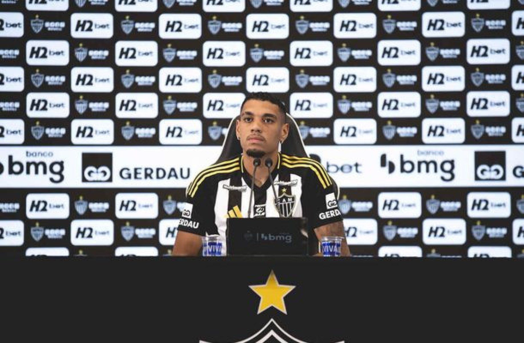 Ruan fala sobre sua situação física na chegada ao Atlético