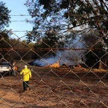 Mata na UFMG pega fogo antes de clássico no Mineirão; torcedor é suspeito - Alexandre Guzanshe/EM/DA. Press