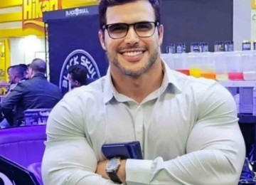 Renê da Silva Nogueira Júnior, assassino confesso do gari Laudemir de Souza Fernandes, de 44 anos -  (crédito: Redes sociais/Reprodução)