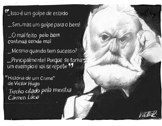 Victor Hugo -  (crédito: Kleber)