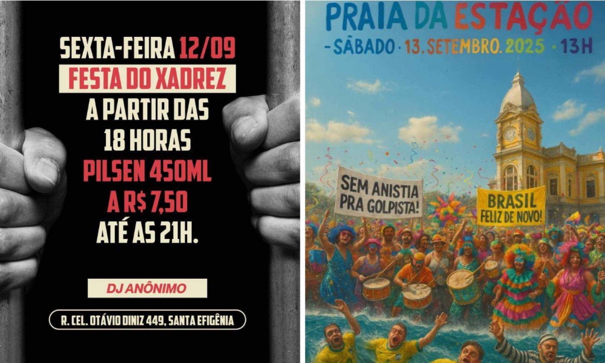 Em BH, também há programação especial