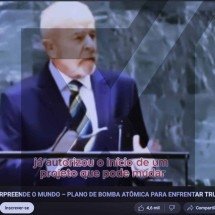 Constituição brasileira não permite construção de bomba nuclear - Reprodução/Comprova