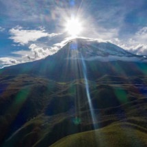 O Chimborazo, que o poeta-diplomata considera ser 
