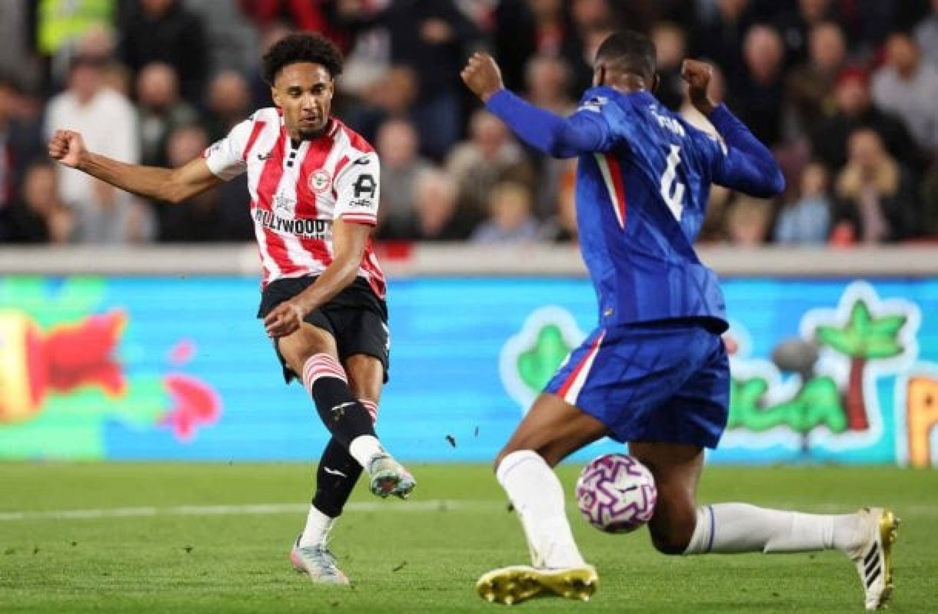 Com grande atuação de João Pedro, Chelsea e Brentford empatam em 2 a 2