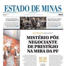Confira a capa do Estado de Minas do dia 15/09/2025