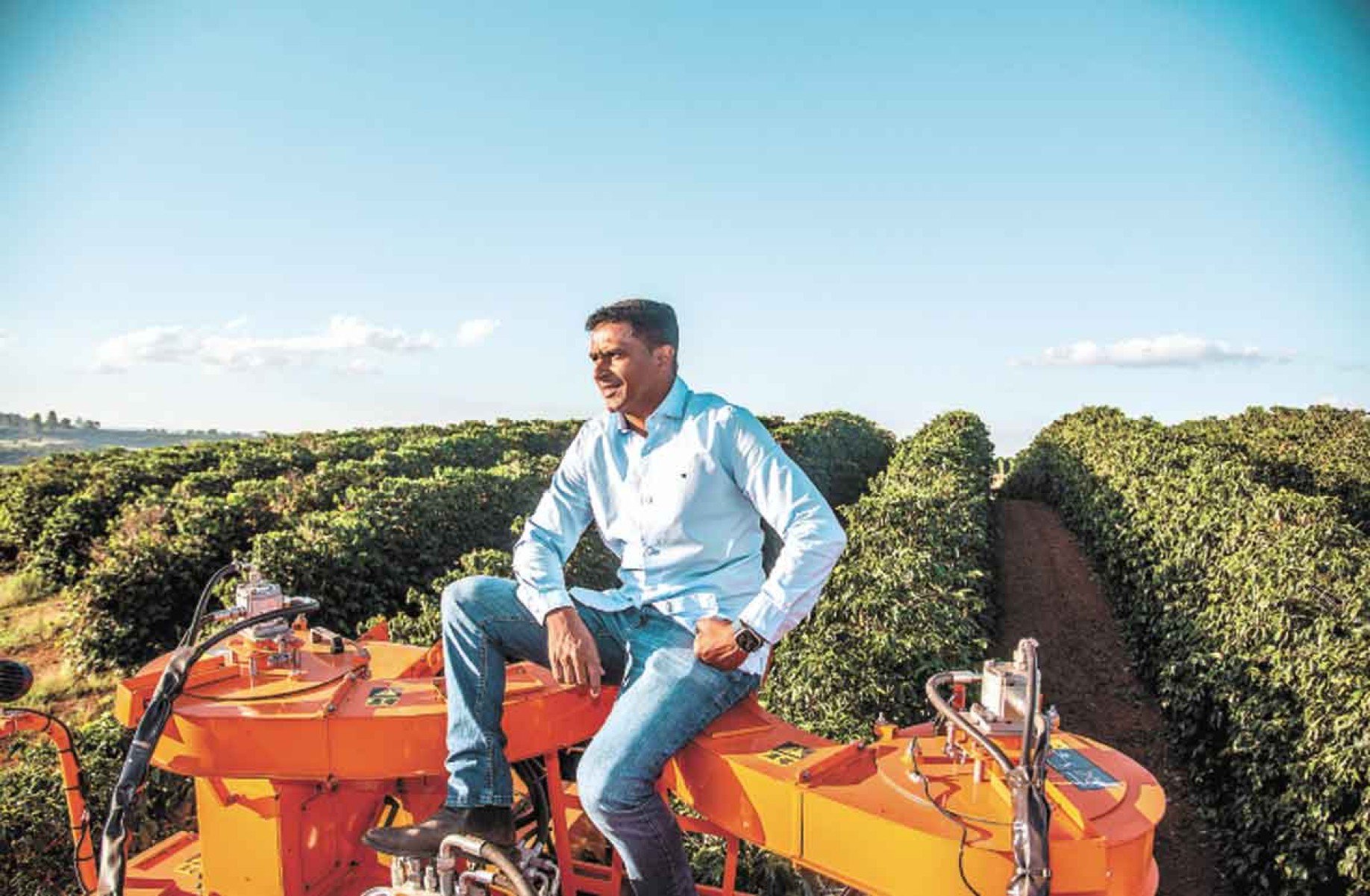 Marcelo Nogueira de Assis afirma que a região na qual as fazendas estão situadas é propícia para a produção de bons cafés