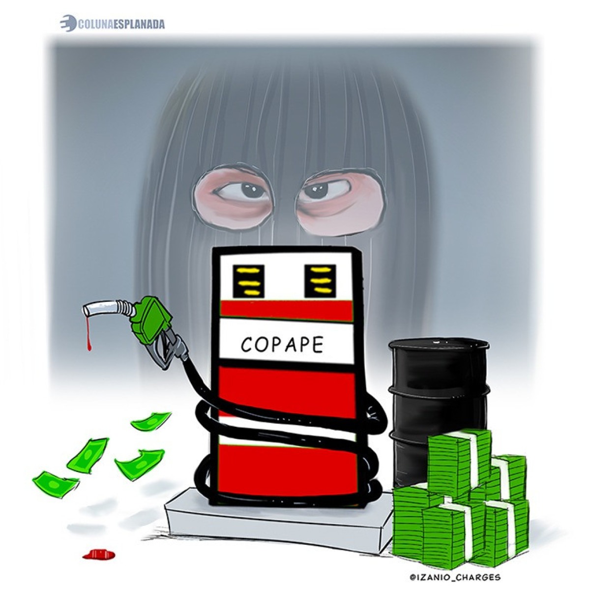 Charge por @izanio_charges - (crédito: @izanio_charges) Charge por @izanio_charges - (crédito: @izanio_charges)
