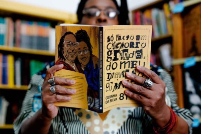 Cidinha da Silva afirma que trabalhou em 'Só bato em cachorro grande...' por 10 anos. admiração da autora por Sueli Carneiro foi transformada em livro -  (crédito: Daisy Serena/Divulgação)