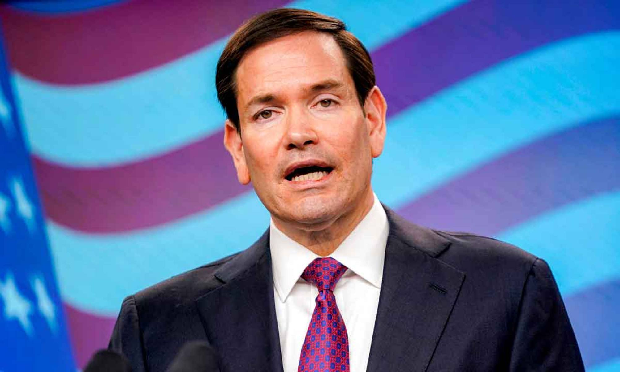 Secretário Marco Rubio faz novas ameaças ao Brasil -  (crédito: AFP)