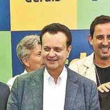 Presidente nacional do PSD, Gilberto Kassab participa de encontro do partido com prefeitos mineiros -  (crédito: Marcos Vieira/EM/D.A Press )