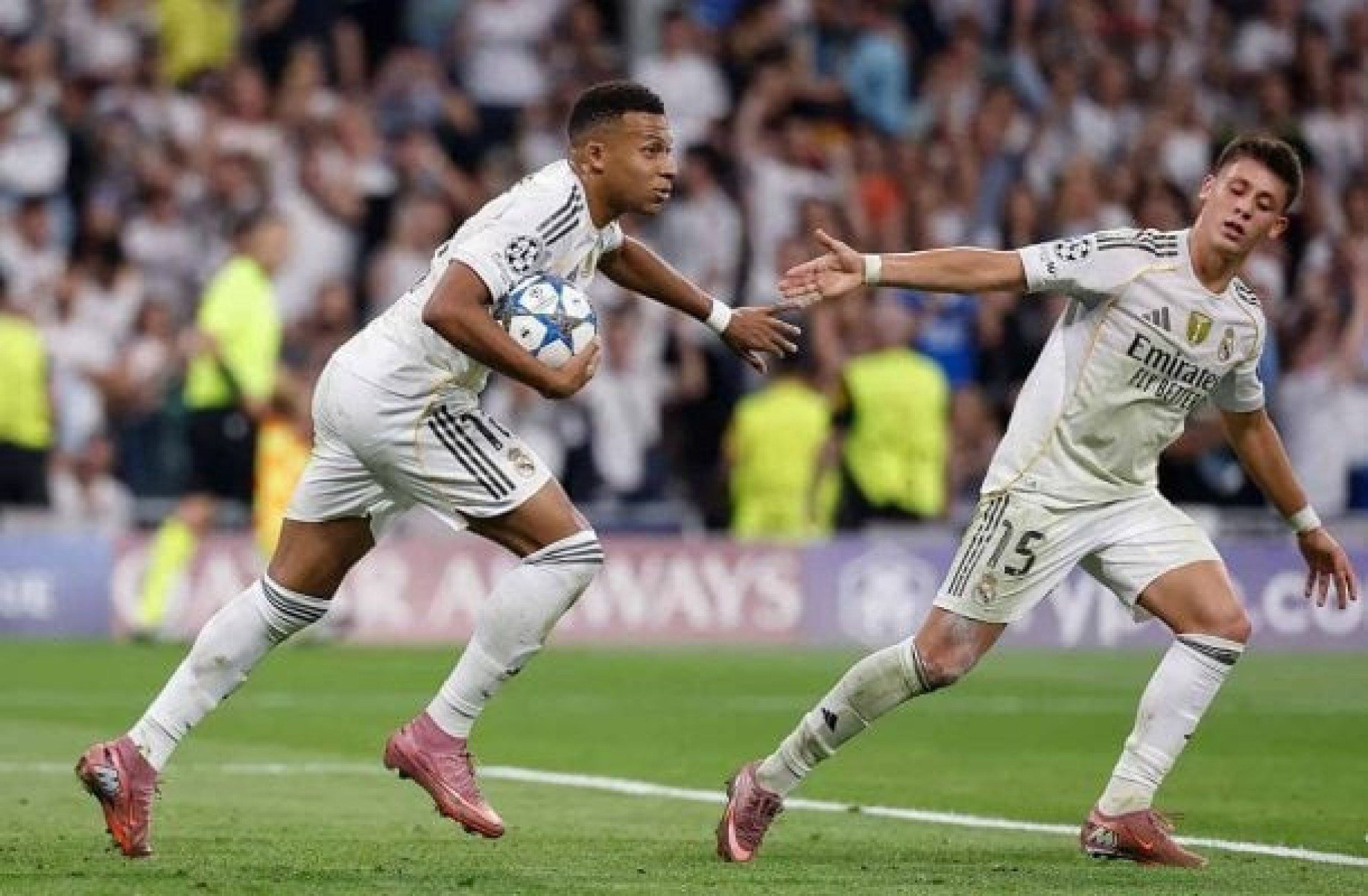 Mbappé atinge marca histórica com a camisa do Real Madrid