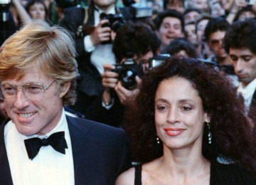 O relacionamento de Robert Redford e Sônia Braga durou cerca de três anos, e ela foi a única atriz brasileira a trabalhar com ele -  (crédito: AFP)