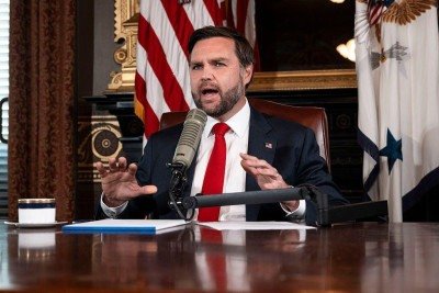 Kirk era um importante influenciador de direita e apoiador do presidente Donald Trump e do vice-presidente J.D. Vance -  (crédito: Getty Images)