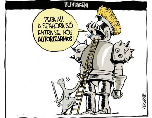 Blindagem -  (crédito: Kleber)