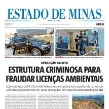 CONFIRA A CAPA DO ESTADO DE MINAS DO DIA 18/09/2025