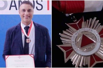 Prefeito de Sabará é agraciado com a Ordem do Mérito Legislativo