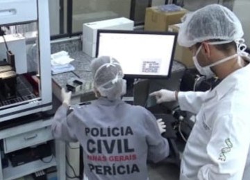 Seção Técnica de Biologia e Bacteriologia Legal da Polícia Civil foi determinante na apuração do crime.

 -  (crédito: PCMG)