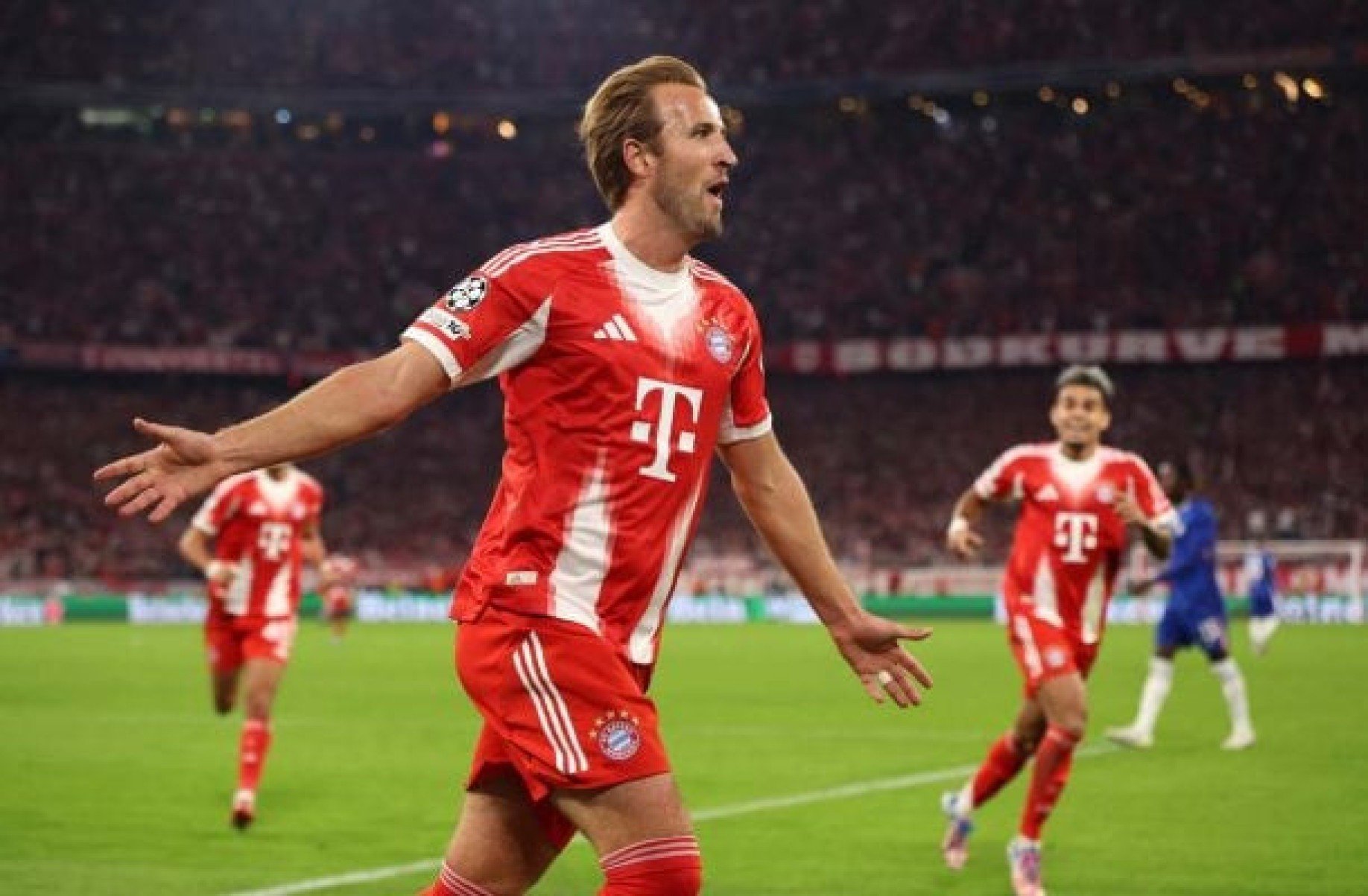 Bayern vence Chelsea na estreia na Champions com dois de Harry Kane