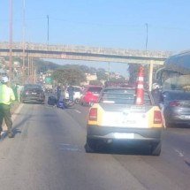 Acidentes com motos e problemas mecânicos complicam o trânsito de BH - Divulgação/BHTrans