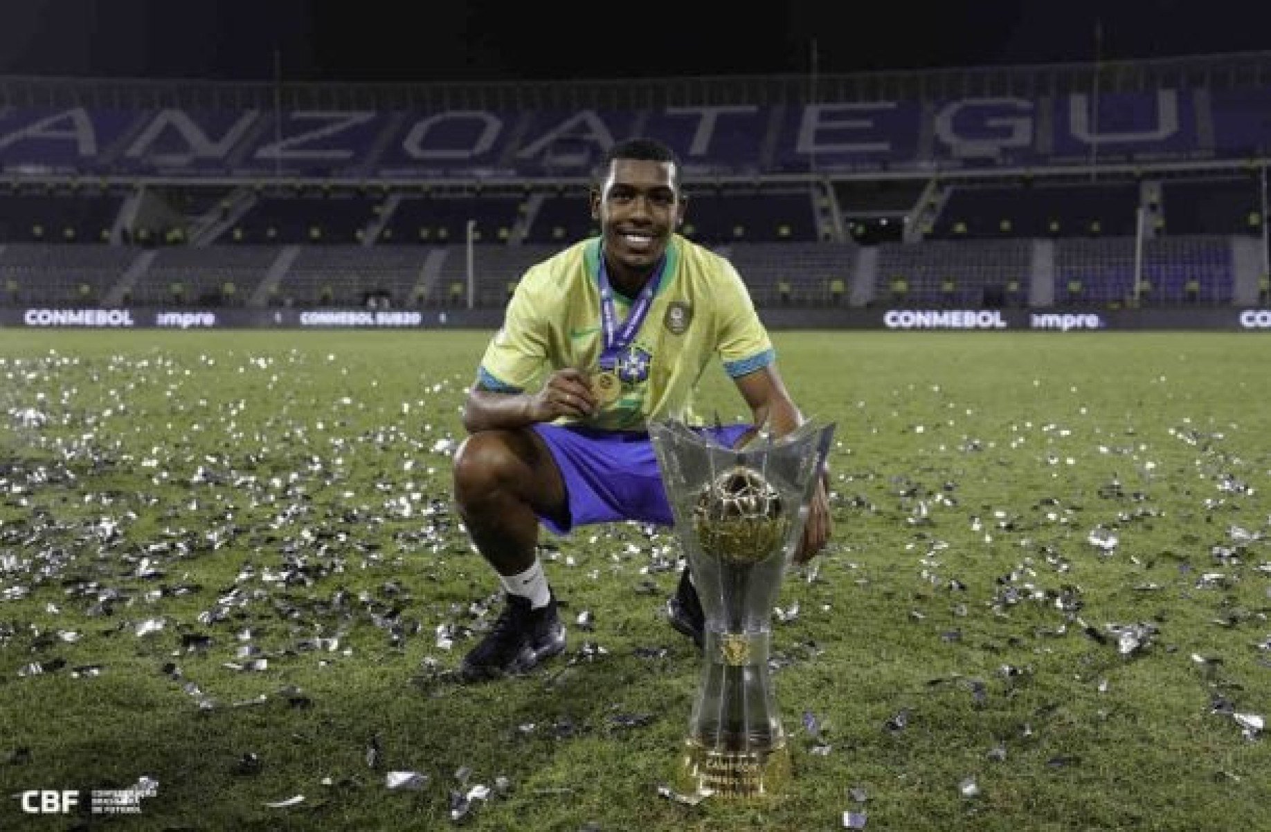 CBF aceita pedido do Vasco e não convoca Rayan para o Mundial Sub-20