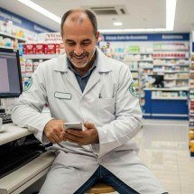TST condena rede de farmácias por não fornecer assento para descanso de empregados - imagem gerada por inteligência artificial/acervo jornal Estado de Minas