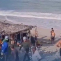 Turista mineiro morre em praia do RN ao tentar salvar filho afogado