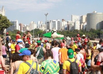 Manifestantes vão às ruas no domingo (21/9) -  (crédito: Edesio Ferreira/EM/D.A. Press)