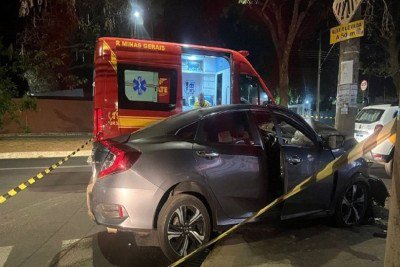 As causas do acidente, que ocorreu de madrugada, não são conhecidas -  (crédito: CBMMG)
