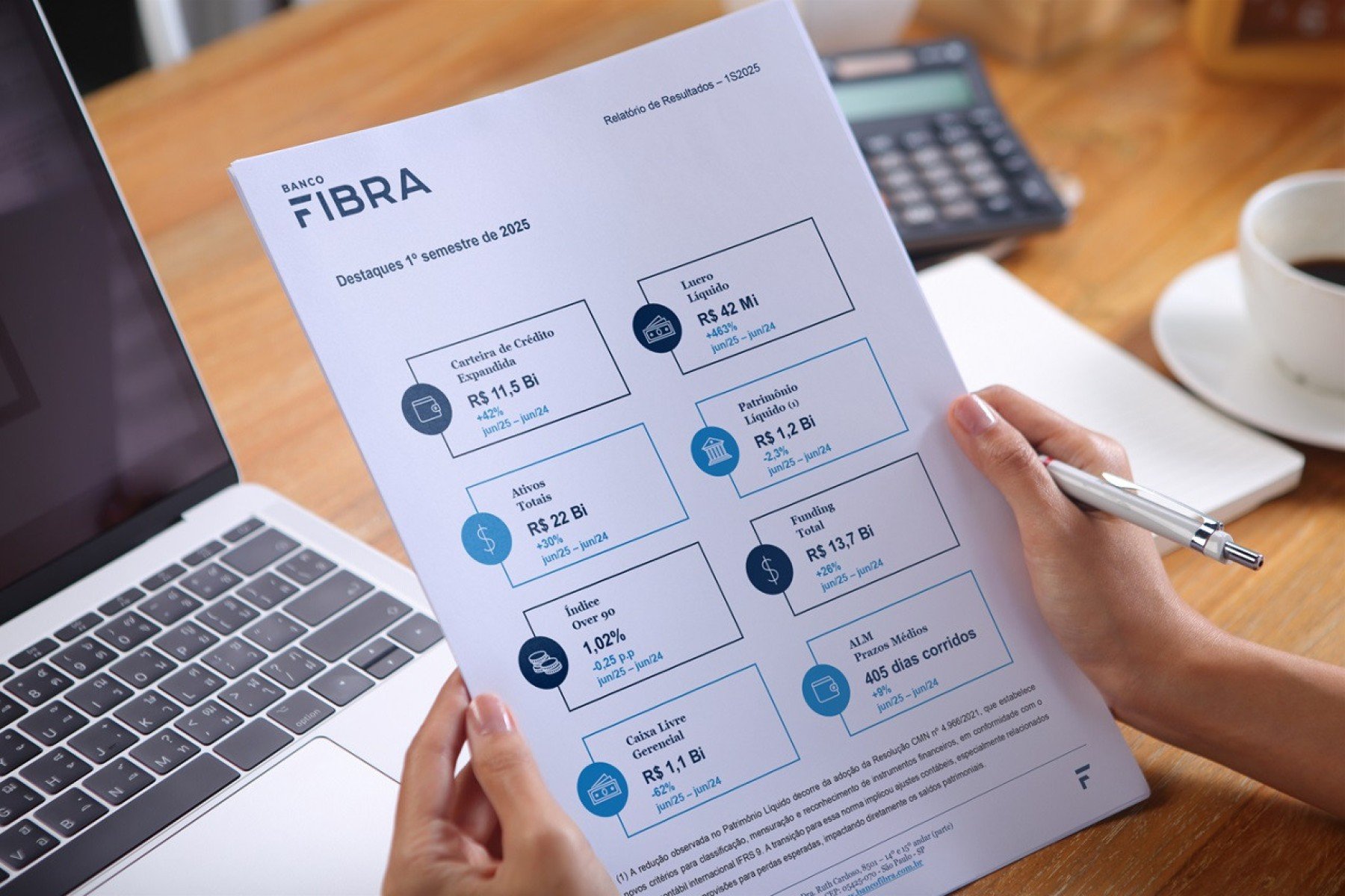 Banco Fibra cresce no semestre e tem rating S&amp;P elevado - DINO