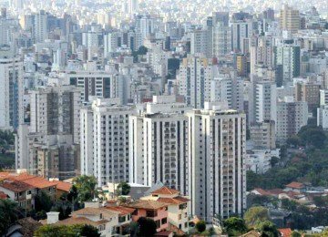 Construção civil em Minas e na capital -  (crédito:  Gladyston Rodrigues/EM/D.A Press – 16/6/21)