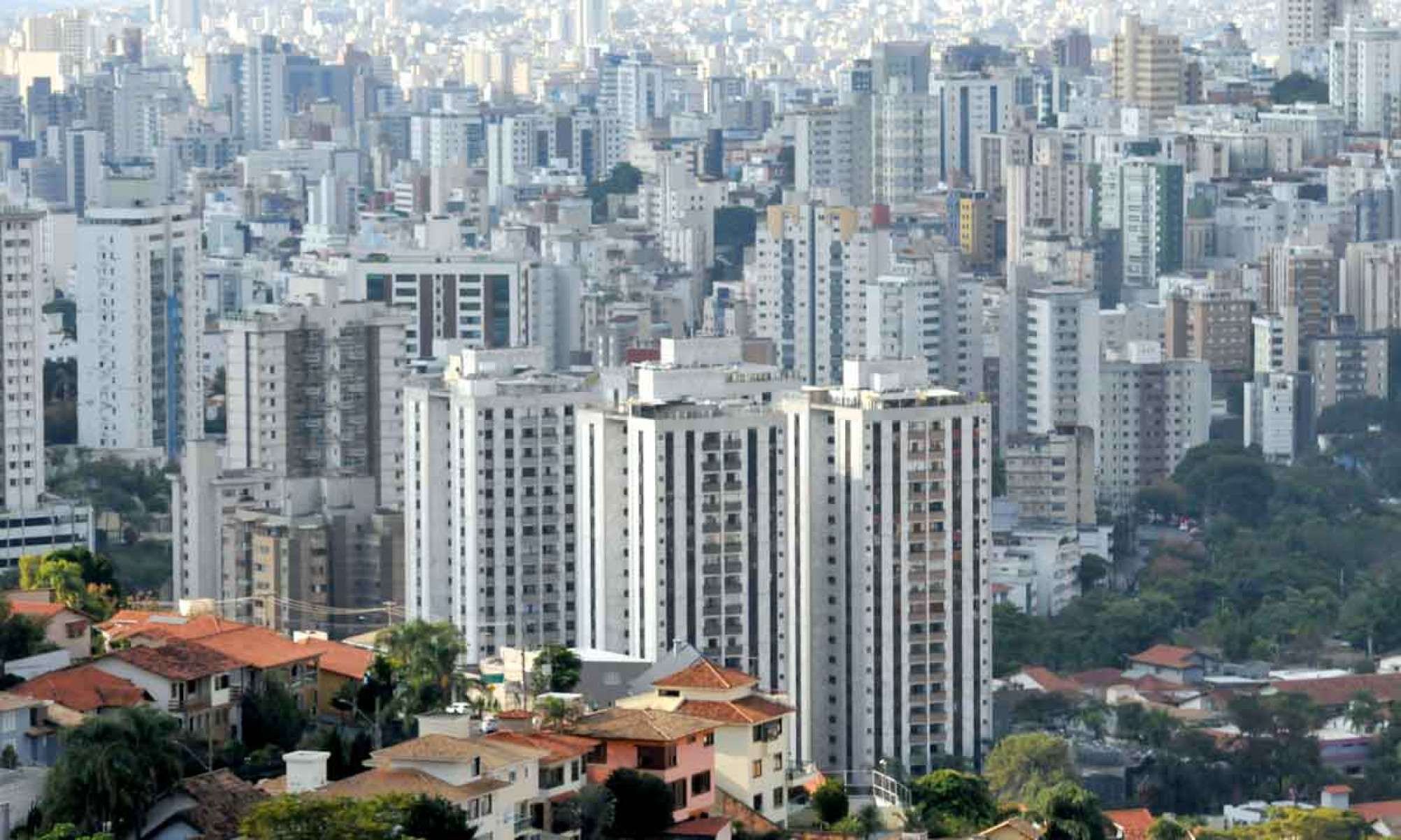 Construção civil em Minas e na capital -  (crédito:  Gladyston Rodrigues/EM/D.A Press – 16/6/21)
