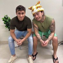 Após semanas de embates, Nikolas e Whindersson aparecem juntos em BH - Reprodução/Redes Sociais