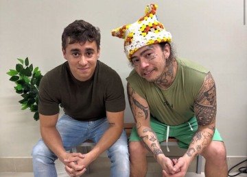 Após semanas de embates, Nikolas e Whindersson aparecem juntos em BH
 -  (crédito: Reprodução/Redes Sociais)