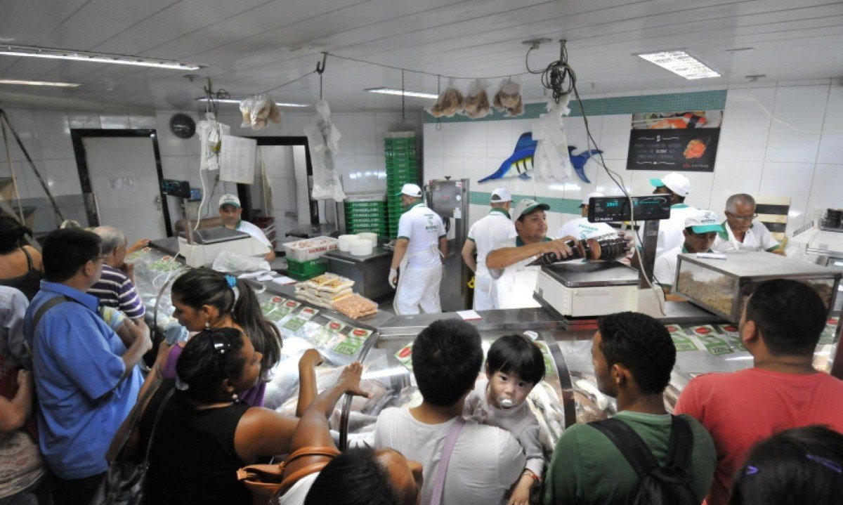 Considerado um dos melhores do mundo, o Mercado Central de BH trata-se de um templo com mais de 400 lojas que encanta com produtos típicos mineiros, além da alma belorizontina -  (crédito: Rodrigo Clemente/EM/D.A Press)
