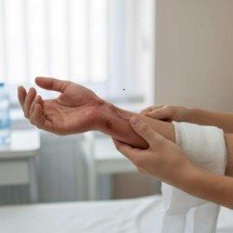 SUS terá transplante de membrana amniótica para tratamento de queimaduras - imagem gerada por inteligência artificial/acervo Estado de Minas