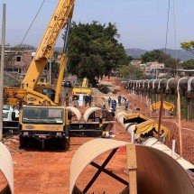 Obras na Grande BH prometem combater a falta de água em cidades da região - Edésio Ferreira/Em/D.A Press