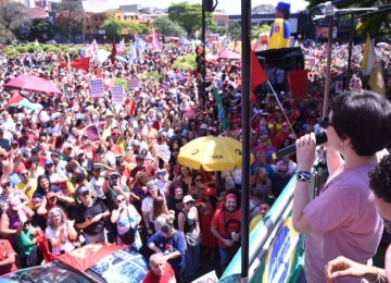 PEC da Blindagem e PL da Anistia levam manifestantes às ruas de BH
 -  (crédito: Gladyston Rodrigues/EM/D.A Press)
