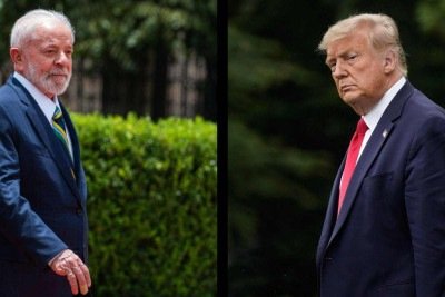 O que esperar do possível primeiro encontro entre Lula e Trump na Assembleia Geral da ONU -  (crédito: BBC)