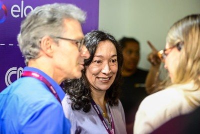 Romeu Zema e Marília Melo, secretária estadual de Meio Ambiente -  (crédito: Leandro Couri/EM/D.A Press)