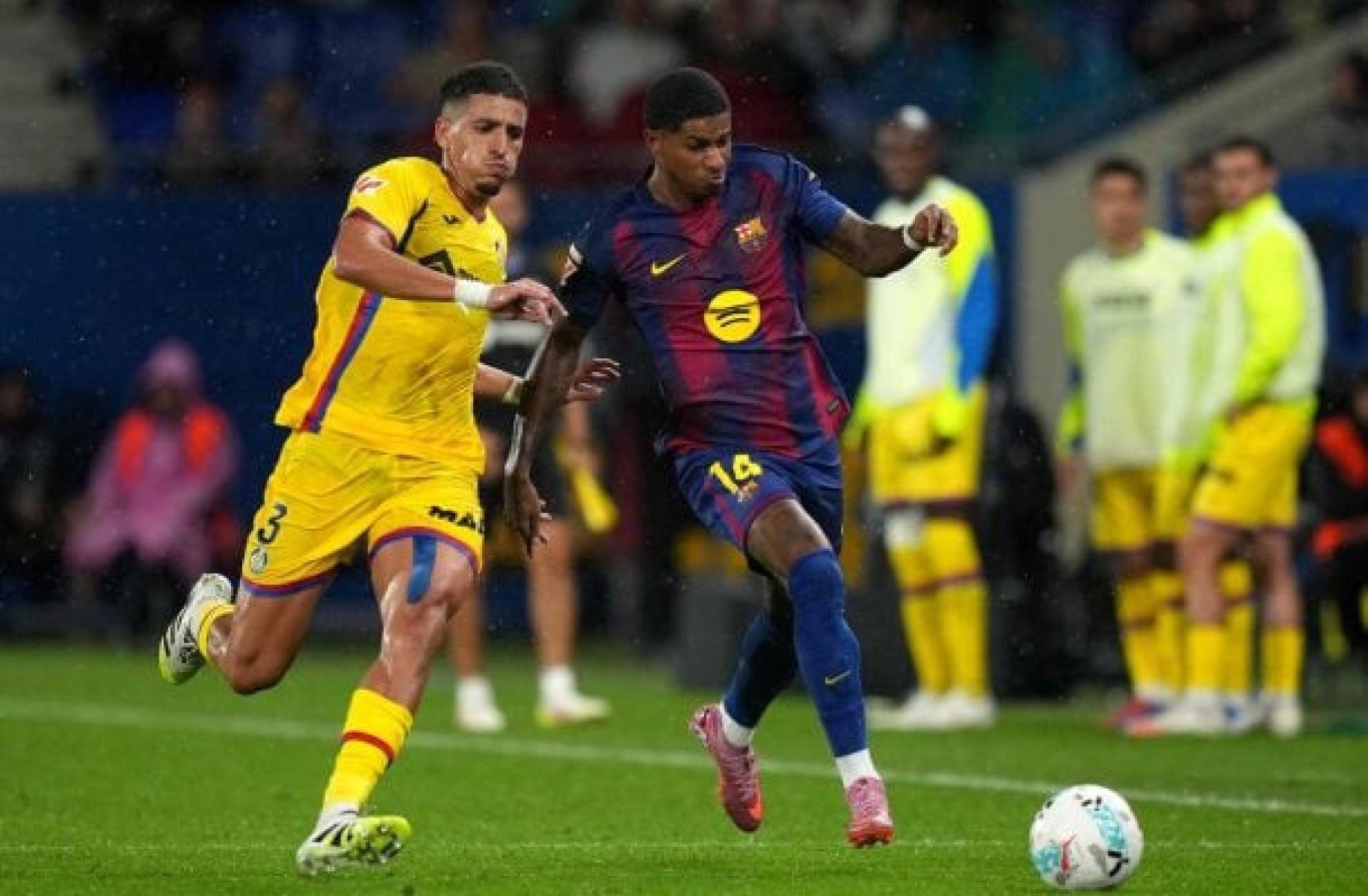 Hansi Flick barrou Rashford antes de Barcelona x Getafe por causa de indisciplina; entenda