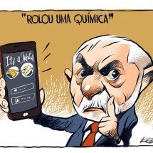 "Rolou uma química"