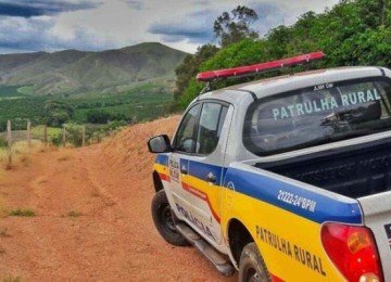 Ocorrência foi atendida por equipe da Polícia Militar na zona rural de Montes Claros -  (crédito: Policia Militar/divulgação)
