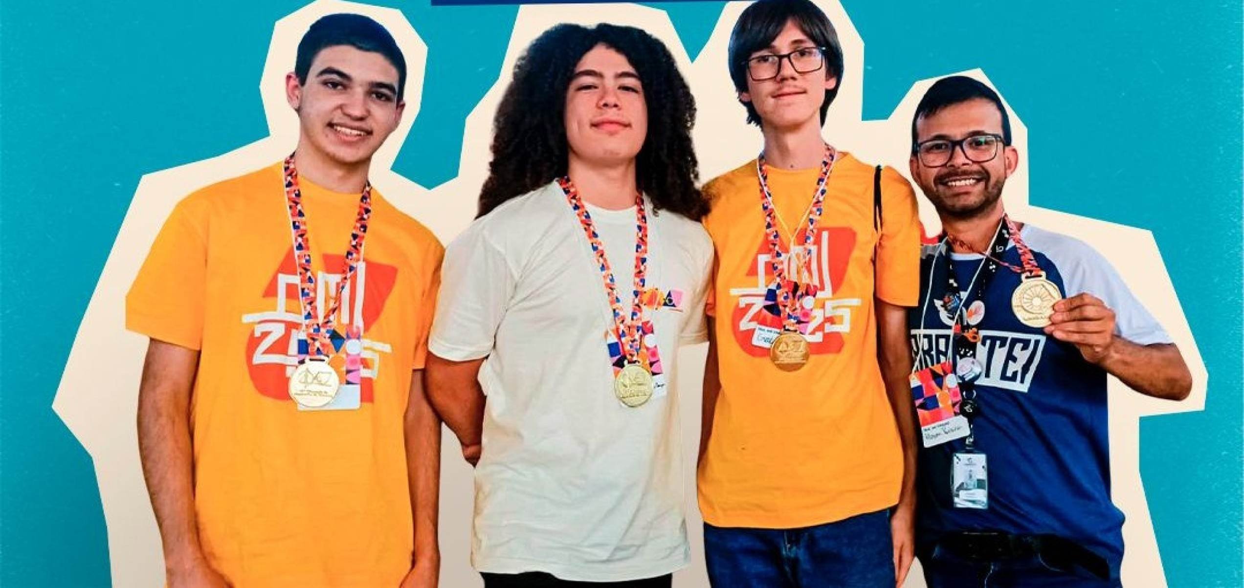 Gabarito Educação celebra mês histórico, com vitórias em competições nacionais - DINO