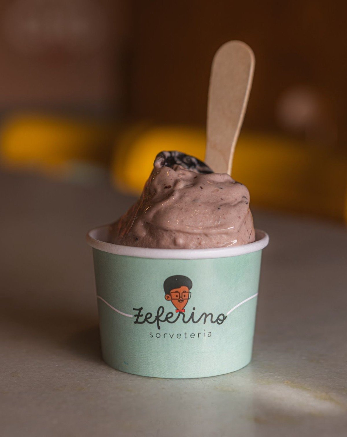 Sorvete de jabuticaba é o lançamento desta semana da Zeferino Sorveteria