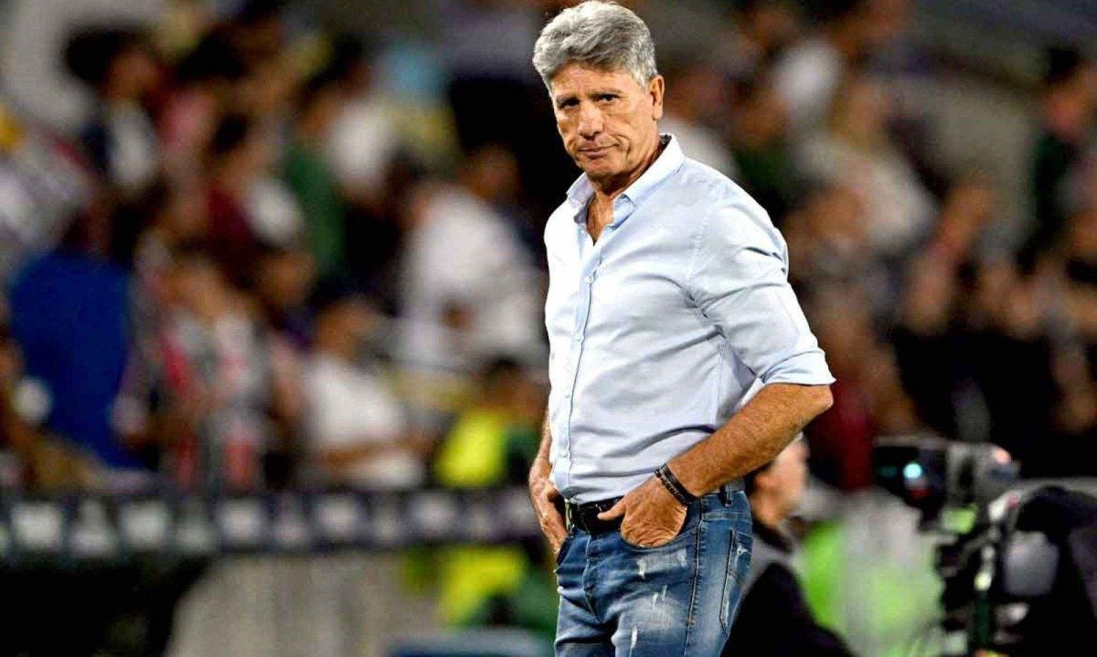 Renato Gaúcho pediu demissão do Fluminense após a eliminação do time na Copa Sul-Americana -  (crédito: Mauro PIMENTEL / AFP)