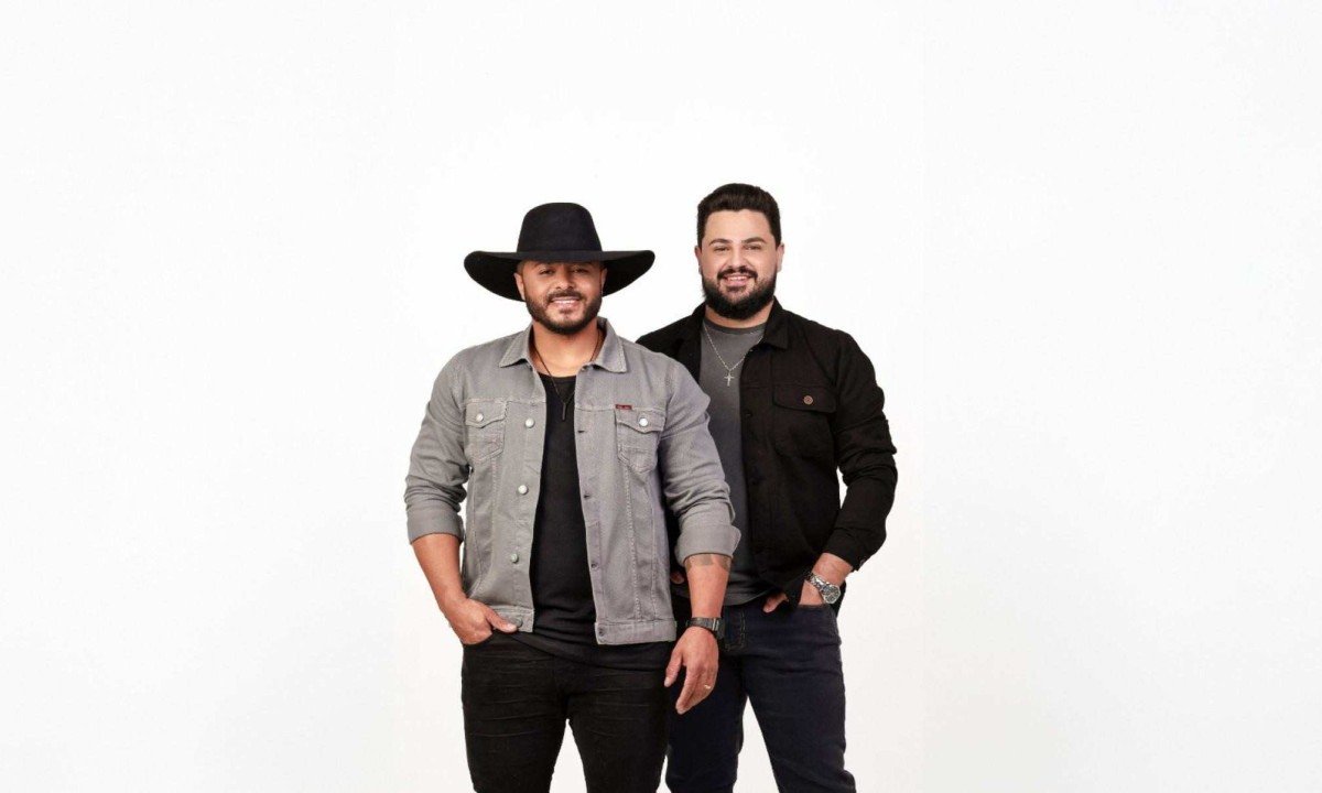 Neto & Davi relançam música gravada por Henrique & Juliano há 11 anos -  (crédito: Joel Rossi)