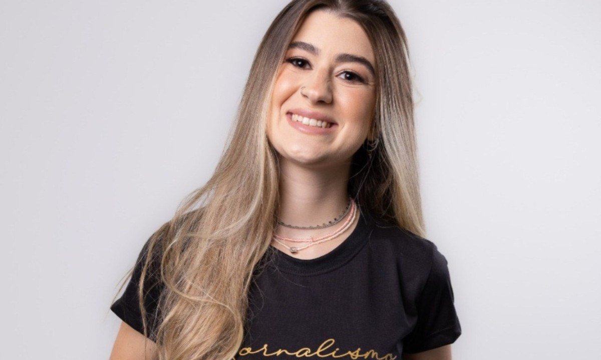 Brunna estava no último período de jornalismo na faculdade e tirou fotos de conclusão do curso