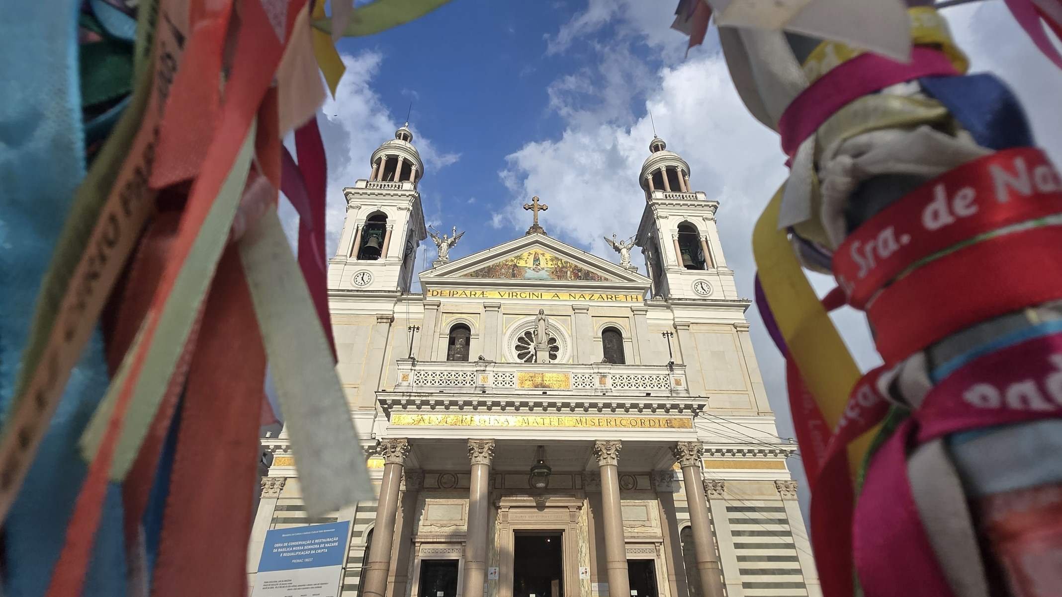 Catedral de Nossa Senhora de Nazaré é o templo de devoção dos fiéis durante todo o Círio-Carlos Altman/EM